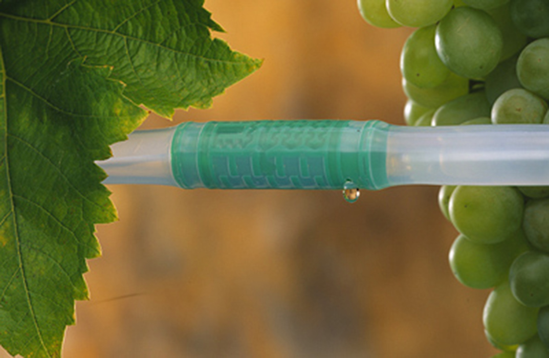 Round Emitter Drip Irrigation Pipe